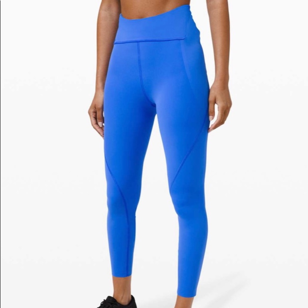 NWT Lululemon Free to Speed High-Rise Tight 25" Wild Bluebell (WDBL) size 6